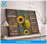 Zalooo I Still Believe Butterfly Canvas Wall Art Decor