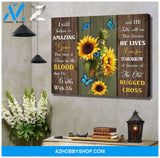 Zalooo I Still Believe Butterfly Canvas Wall Art Decor