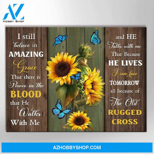 Zalooo I Still Believe Butterfly Canvas Wall Art Decor