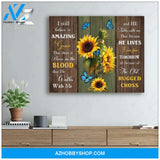 Zalooo I Still Believe Butterfly Canvas Wall Art Decor