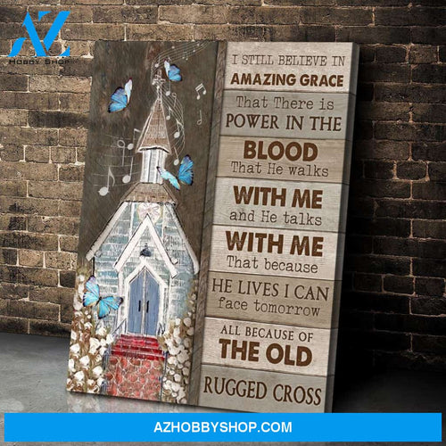 Zalooo I Still Believe Butterfly Wall Art Canvas