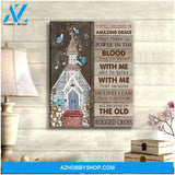 Zalooo I Still Believe Butterfly Wall Art Canvas