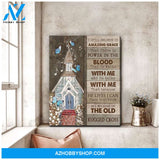 Zalooo I Still Believe Butterfly Wall Art Canvas