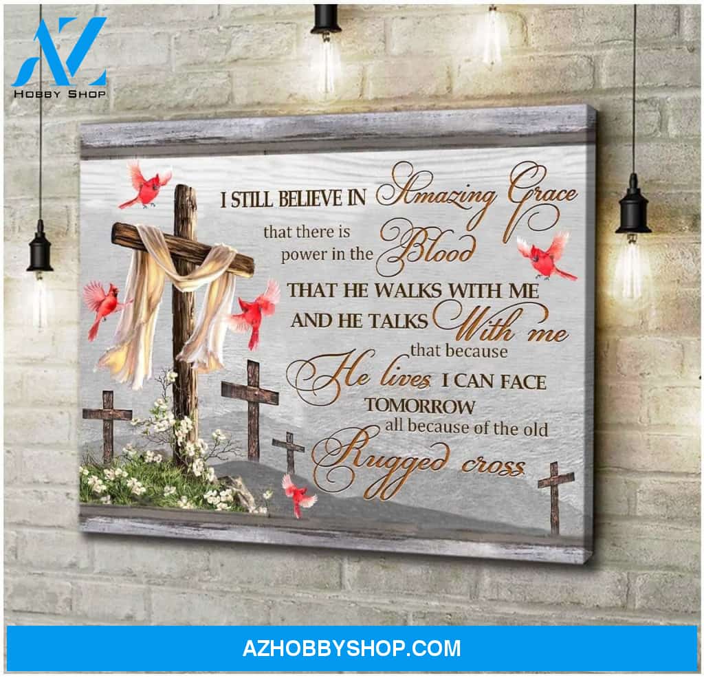 I Still Believe Cardinal Wall Art Canvas