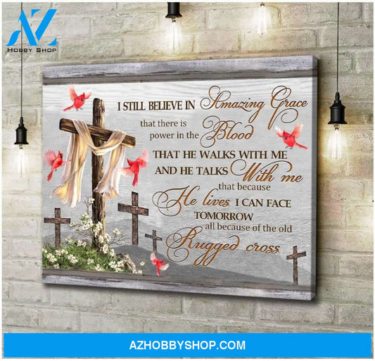 I Still Believe Cardinal Wall Art Canvas