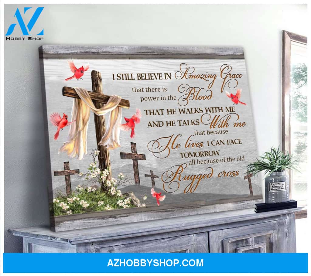 I Still Believe Cardinal Wall Art Canvas