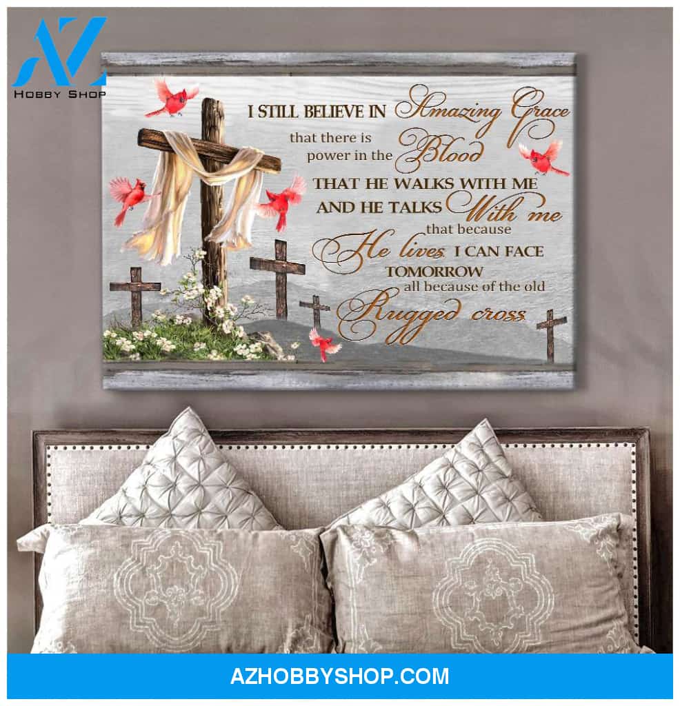 I Still Believe Cardinal Wall Art Canvas
