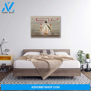 Personalized Canvas I Still Believe In Amazing Grace Christmas Gift Idea Canvas Wall Art