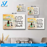 I Still Talk About You I Love You, Memorial Canvas, Custom Gift for Dog Lovers