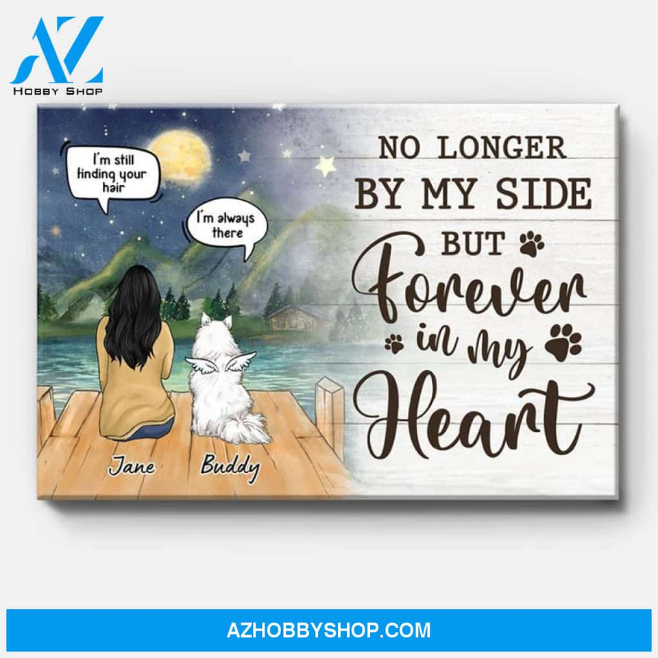 I Still Talk About You I Love You, Memorial Canvas, Custom Gift for Dog Lovers