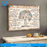 I there inside your heart Butterfly Canvas Wall Art Decor