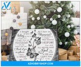 Zalooo I Thought Butterfly Wall Art Canvas Christmas Wall Art Canvas