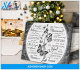 Zalooo I Thought Butterfly Wall Art Canvas Christmas Wall Art Canvas