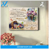 Zalooo I Thought Of You Butterfly Canvas Wall Art Decor