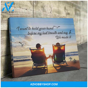 I want to hold your hand - Canvas