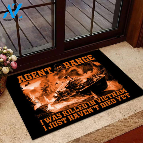 I Was Killed In Vietnam I Just Haven't Died Yet Doormat