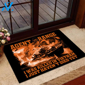 I Was Killed In Vietnam I Just Haven't Died Yet Doormat