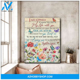 Zalooo I Was Supposed Butterfly Wall Art Canvas