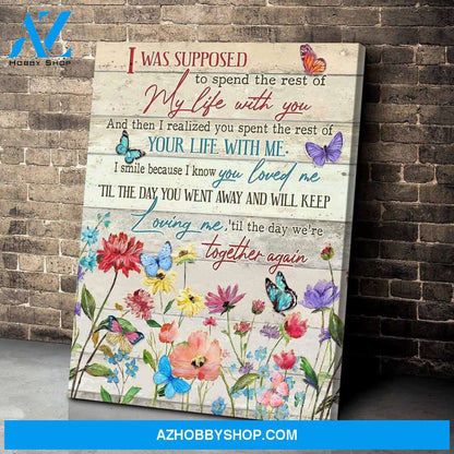 Zalooo I Was Supposed Butterfly Wall Art Canvas