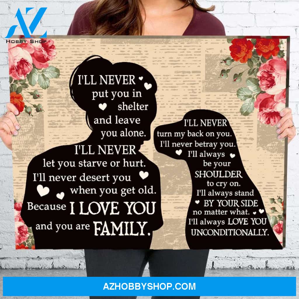 I Will Never 2 - Premium Matte Canvas