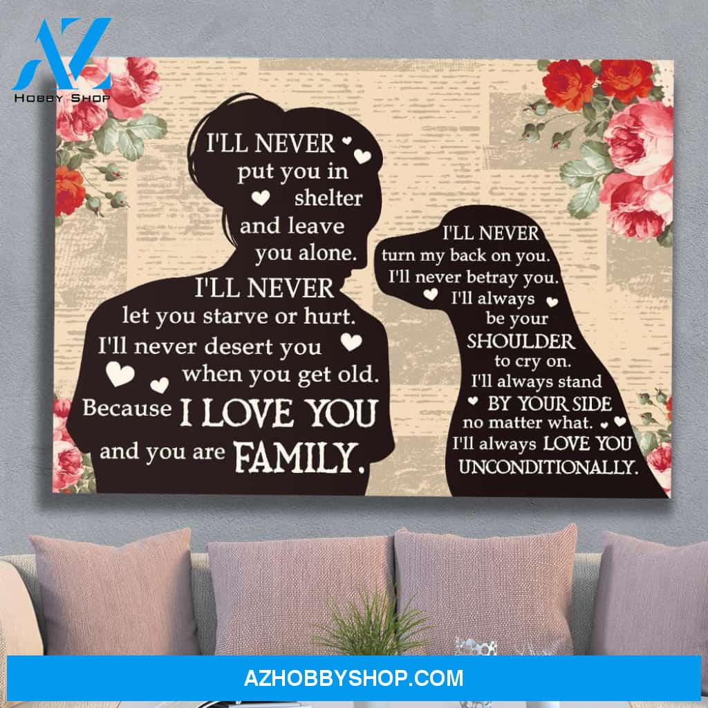 I Will Never 2 - Premium Matte Canvas