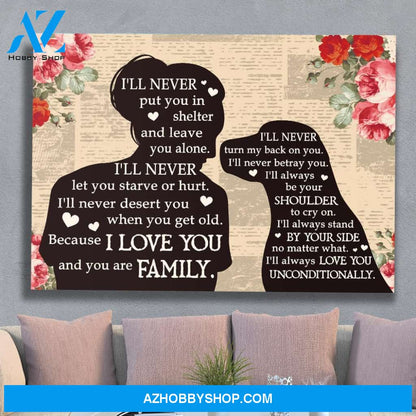 I Will Never 2 - Premium Matte Canvas