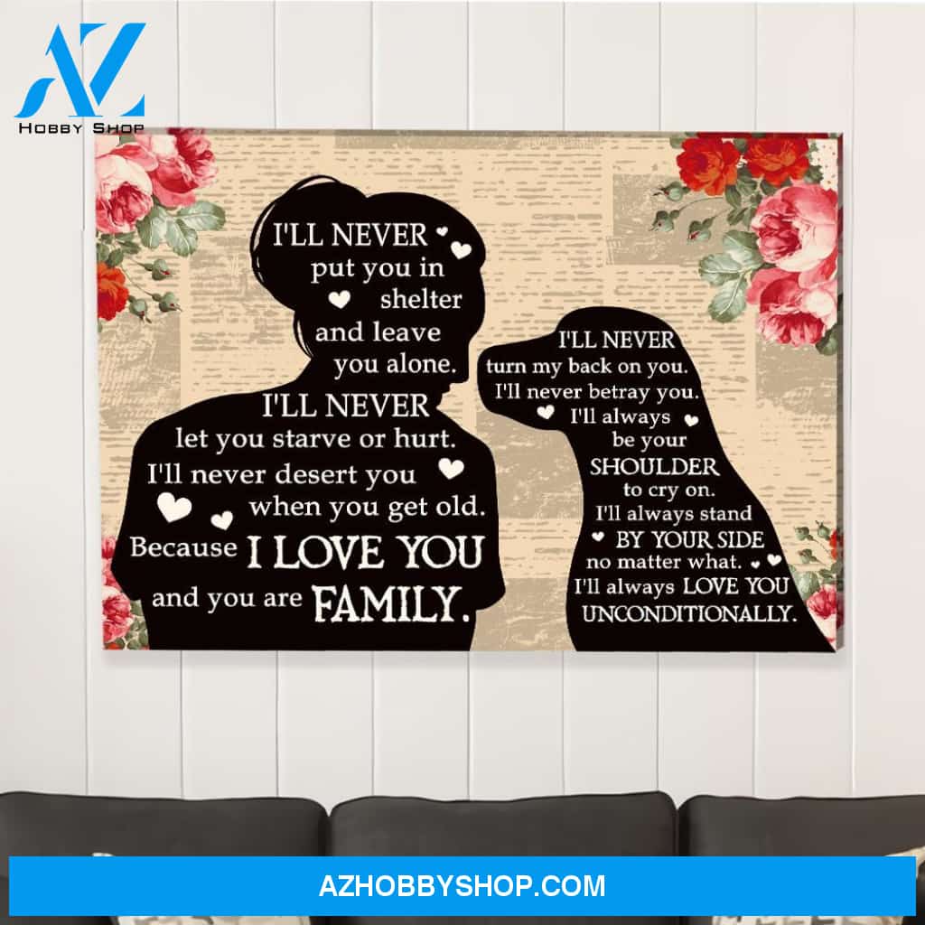 I Will Never 2 - Premium Matte Canvas