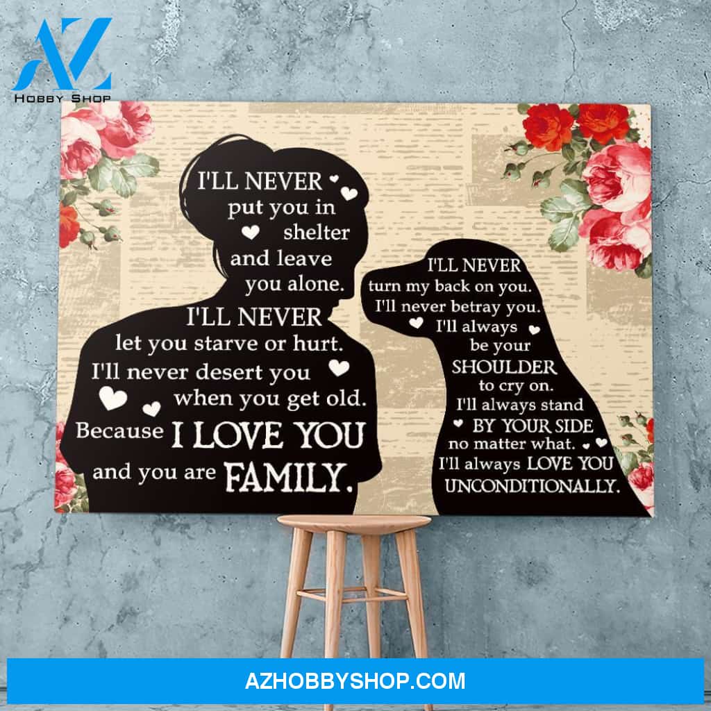 I Will Never 2 - Premium Matte Canvas