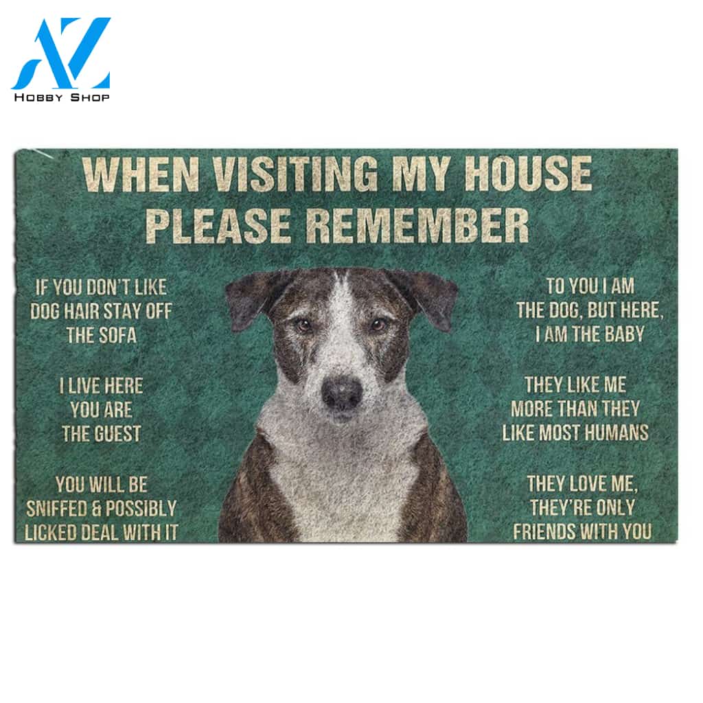 Ibizan Hound's Rules Doormat