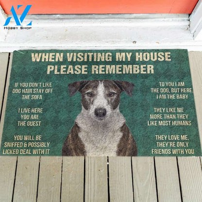 Ibizan Hound's Rules Doormat