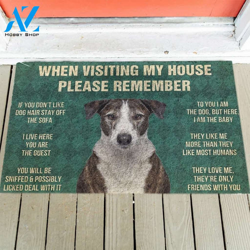 Ibizan Hound's Rules Doormat