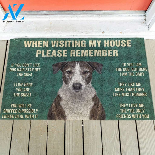 Ibizan Hound's Rules Doormat
