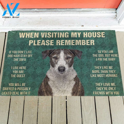 Ibizan Hound's Rules Doormat