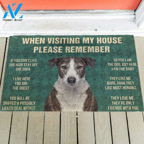Ibizan Hound's Rules Doormat