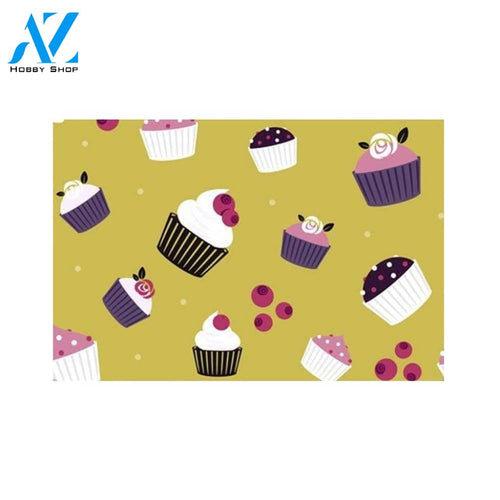 Ice Cream Cakes Mini Cake Doormat Housewarming Gift Family Welcome Mat Gift For Friend Family