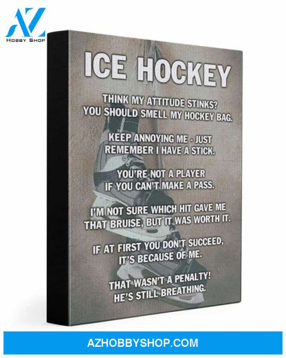 Ice Hockey Print Hockey