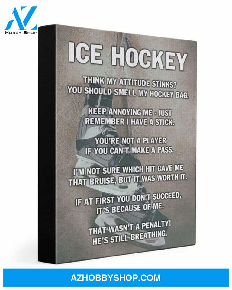 Ice Hockey Print Hockey