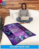 If Fate Whispers To You Halloween Mom To Daughter Fleece Blanket - Sherpa Blanket | Gift For Daughter