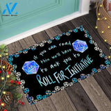 If You Can Read This - Tabletop RPG Doormat