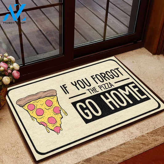 Personalized Name Family House If You Forgot The Pizza Go Home Doormat Welcome Mat House Warming Gift Christmas Gift Decor