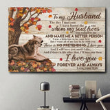 You Are Appreciated Wolfves Canvas Wall Art, Wall Decor Visual Art Christmas Gift For Husband