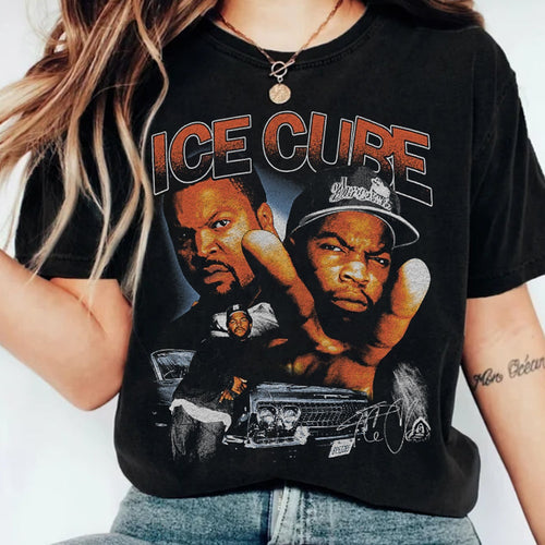 Ice Cube 90s retro rap tee | Bootleg rap tee | Vintage 90s rap tee | Unisex Rap Tee | 2000s Shirt