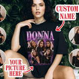 Custom Your Own Bootleg Shirts, Custom Bootleg Rap Tee, Custom Photo Vintage T Shirts, Customa Bootleg Tee, Custom Graphic Tees