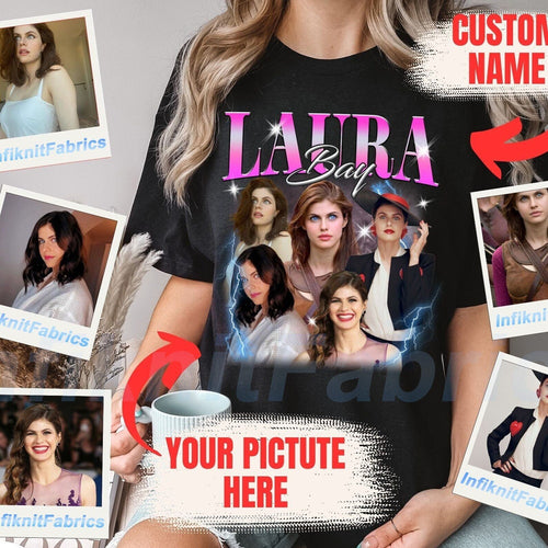 Custom Bootleg Rap Tee, Custom Photo - Vintage Graphic 90s Tshirt, Custom Photo Shirt, CUSTOM Your Own Bootleg Idea Here, Insert Your Design