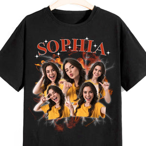 Custom Bootleg Rap Shirt, Custom Photo Vintage Graphic 90s Tshirt, Custom Photo Shirt, CUSTOM Your Own Bootleg Tee, Retro Custom Photo Tee