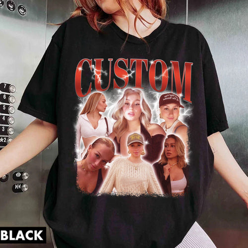 Custom Bootleg Rap Tee, Custom Photo - Vintage Graphic 90s Tshirt, Custom Photo Shirt, CUSTOM Your Own Bootleg Idea Here, Insert Your Design