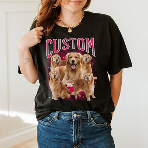 Custom graphic Rap Tee, Custom Photo Shirt, Vintage Custom Funny Rap Shirt, personalized image tee, Graphic 90s Tshirt, funny custom shirt