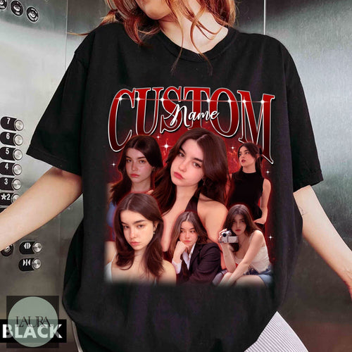 Vintage Custom Girlfriend Shirt, Custom Bootleg Rap Shirt, Custom Photo Vintage Shirts, Custom Your Own Bootleg, Vintage Graphic 90s Shirts