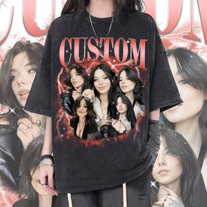 90s Vintage Bootleg Shirt, Custom Bootleg Rap Tee, Custom Face Shirt, Custom Valentine Shirt, Custom Photo Shirt, Custom Girlfriend Shirt