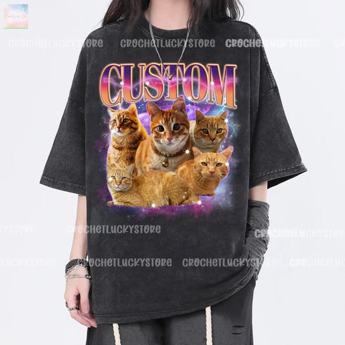 CUSTOM Bootleg Rap PET Shirt, Custom Pet, Custom Photo - Vintage Graphic 90s Tshirt, CUSTOM Your Own Bootleg Idea Here, Insert Your Design